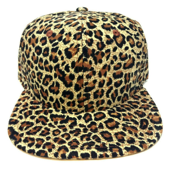 Cheetah / Leopard All Over Print Flat Bill Snapback