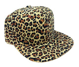 Cheetah / Leopard All Over Print Flat Bill Snapback