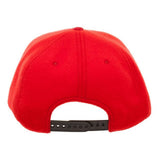Disney The Muppets Animal Face Red Faux Mohair Flat Bill Snapback