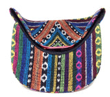 Blue Multicolor Striped Aztec / Navajo All Over Print Snapback