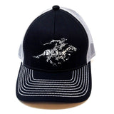 Winchester Horse & Rider Mesh Trucker Adjustable Curved Bill Hat