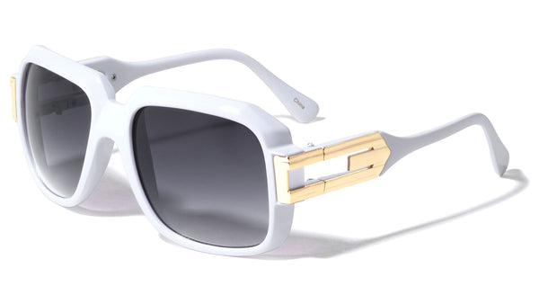Gazelle Cosa Nostra Square Luxury Retro Hip Hop Sunglasses
