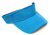 Solid Plain Curved Bill Sun Visor Golf Hat