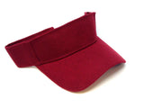 Solid Plain Curved Bill Sun Visor Golf Hat