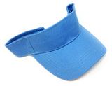 Solid Plain Curved Bill Sun Visor Golf Hat
