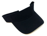 Solid Plain Curved Bill Sun Visor Golf Hat