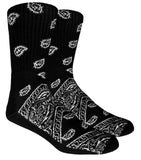 Mad Toro Paisley Bandana Crew Socks