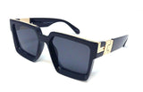 Majestic Oversized Thick Square Luxury Sunglasses