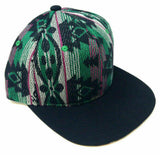Abstract Tribal Native American Navajo Aztec Snapback Hat