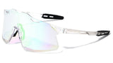 Alaska Oversized Rimless Shield Wrap Around Sunglasses