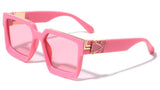 Royale Oversized Thick Bold Square Classic Retro Luxury Sunglasses