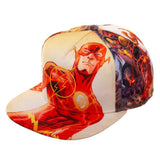 DC Comics The Flash Rubber Logo Sublimated All Over Print Snapback