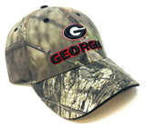 University of Georgia Bulldogs Embroidered Camo Baseball Cap