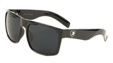 Khan Square Retro Classic Flat Top Sport Sunglasses