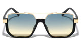 Luxury Elite Square Aviator Elegant Hip Hop Sunglasses