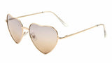 Heart Shaped Lolita Womens Retro Aviator Designer Sunglasses