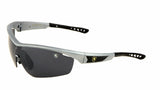Khan Semi Rimless Sport One Piece Lens Wrap Around Sunglasses