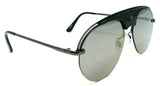 Star Brow Bar Semi Rimless Luxury Pilot Aviator Sunglasses