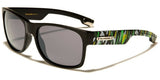 Biohazard Square Abstract Classic Sport Sunglasses