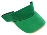 Solid Plain Curved Bill Sun Visor Golf Hat
