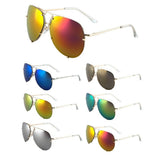 Retro Turbo Floating Lens Aviator Sunglasses