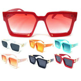 Majestic Oversized Thick Square Luxury Sunglasses
