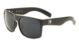 Khan Square Retro Classic Flat Top Sport Sunglasses