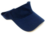 Solid Plain Curved Bill Sun Visor Golf Hat
