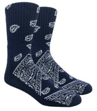 Mad Toro Paisley Bandana Crew Socks