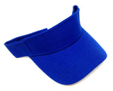 Solid Plain Curved Bill Sun Visor Golf Hat