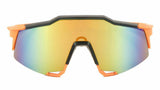 Oversized Semi Rimless Shield Wrap Around Outdoor Shield Sunglasses