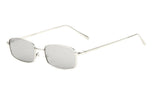 Provost Slim Rectangular Classic Metal Luxury Aviator Sunglasses