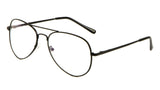 Blue Light Blocking Filter Lenses Anti Fatigue Computer Metal Aviator Glasses