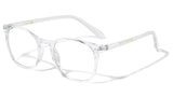 Square/Round Blue Light Blocking Filter Lenses Computer Anti Fatigue Glasses