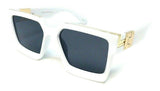 Majestic Oversized Thick Square Luxury Sunglasses